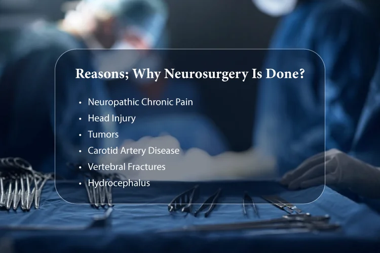 reasons for neurosurgery